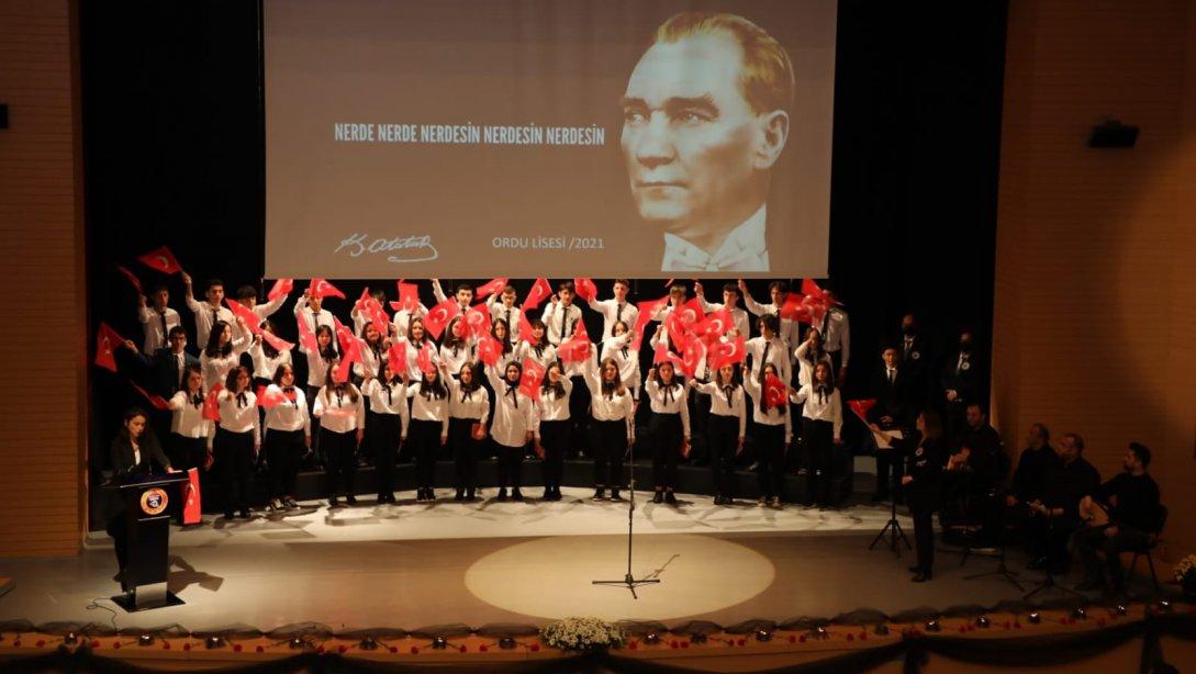 Cumhuriyetimizin Kurucusu Gazi Mustafa Kemal Atatürk, Ebediyete İrtihalinin 83. Yılında Düzenlenen Tören ve Programlarla Anıldı