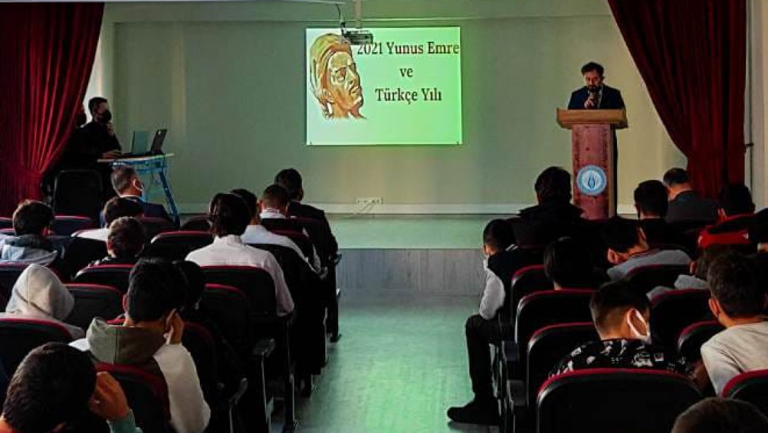 Şehit Sefa Kabakkaya Anadolu İmam Hatip Lisesinden Yunus Emre Anma Programı