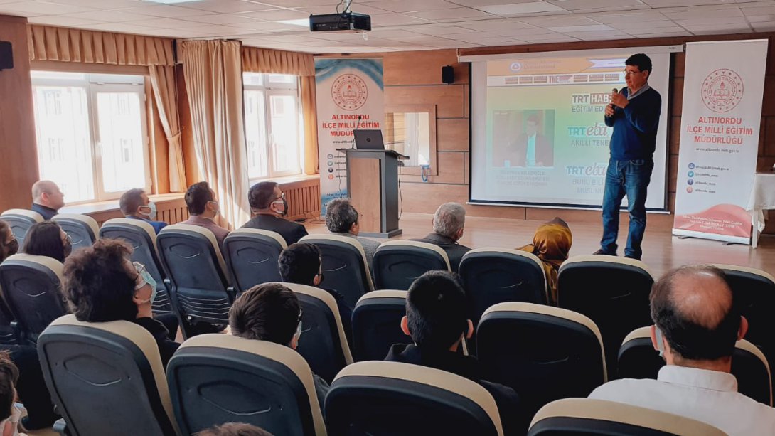 Eğitimci Yazar Süleyman Beledioğlu'dan Öğrencilerimize Konferans 