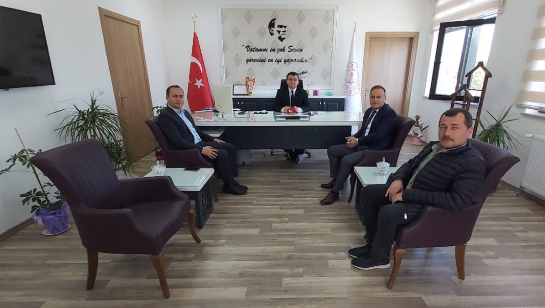 Türk Eğitim-Sen Ordu Şube Yönetiminden Müdürümüze Ziyaret