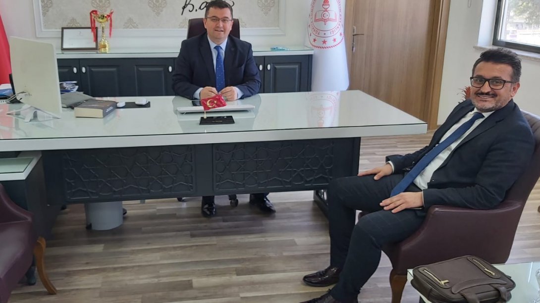 Altınordu Gençlik Hizmetleri ve Spor İlçe Müdürü Muhammet Türköz'den Müdürümüze Ziyaret