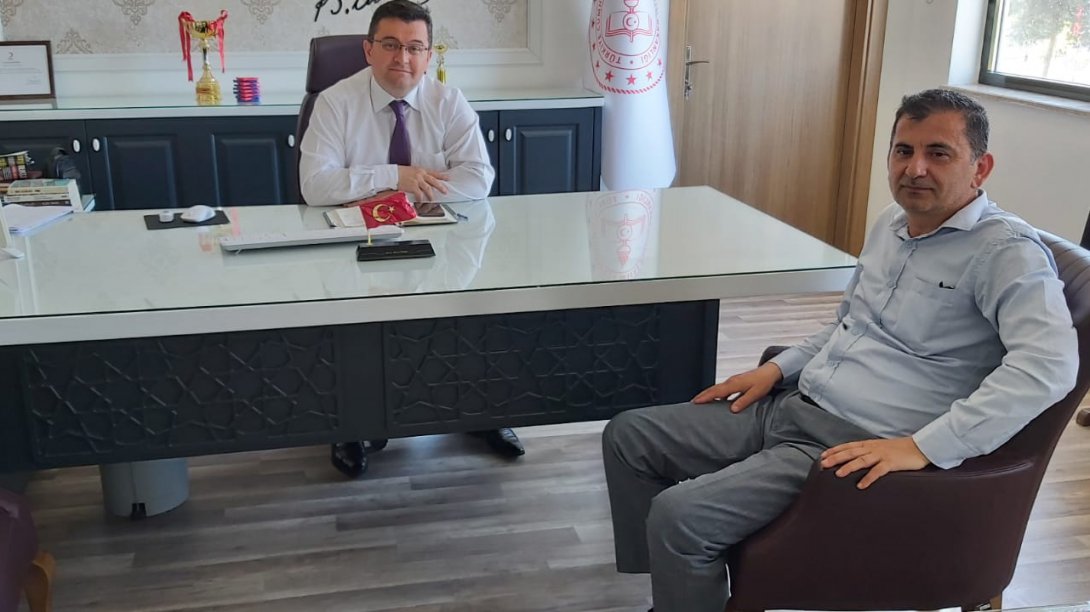 Ordu Din Görevlileri Derneği Başkanı Ahmet Gündoğdu Müdürümüzü Ziyaret Etti
