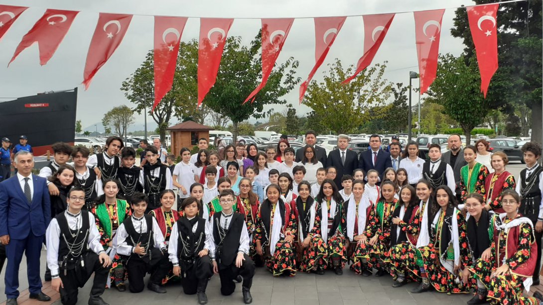 Gazi Mustafa Kemal Atatürk'ün Ordu'ya Gelişinin 98. Yıldönümü Törenle Kutlandı
