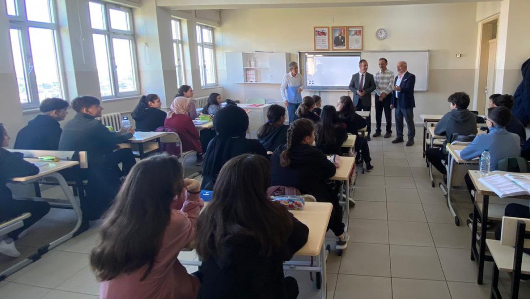 Ordu Tribün: Şube Müdürü Polat'tan Okul Ziyareti