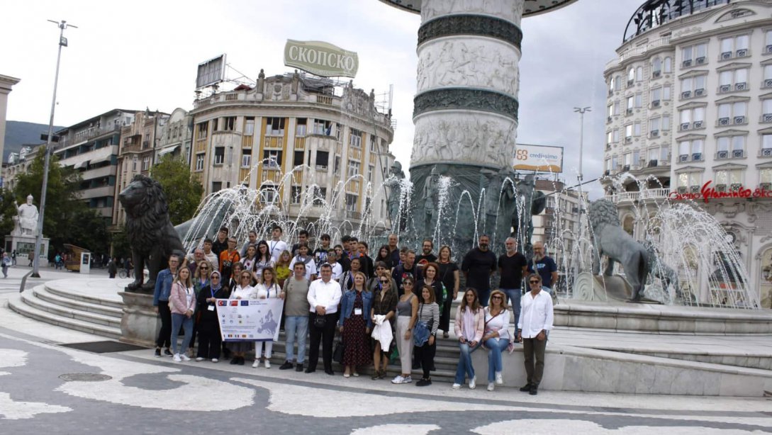 Erasmus Projemizin İkinci Aşaması Makedonya'da Gerçekleştirildi
