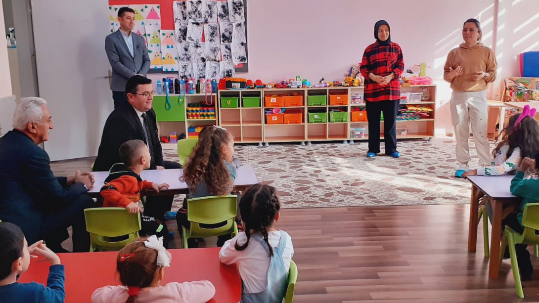 İlçe Milli Eğitim Müdürümüz Onur Bekyürek, Mesaisine Şirinevler İlkokulu Ziyaretiyle Başladı