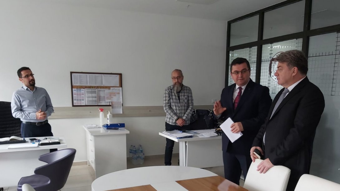 Kaymakamımız Erkan Karahan Müdürlüğümüzü Ziyaret Etti