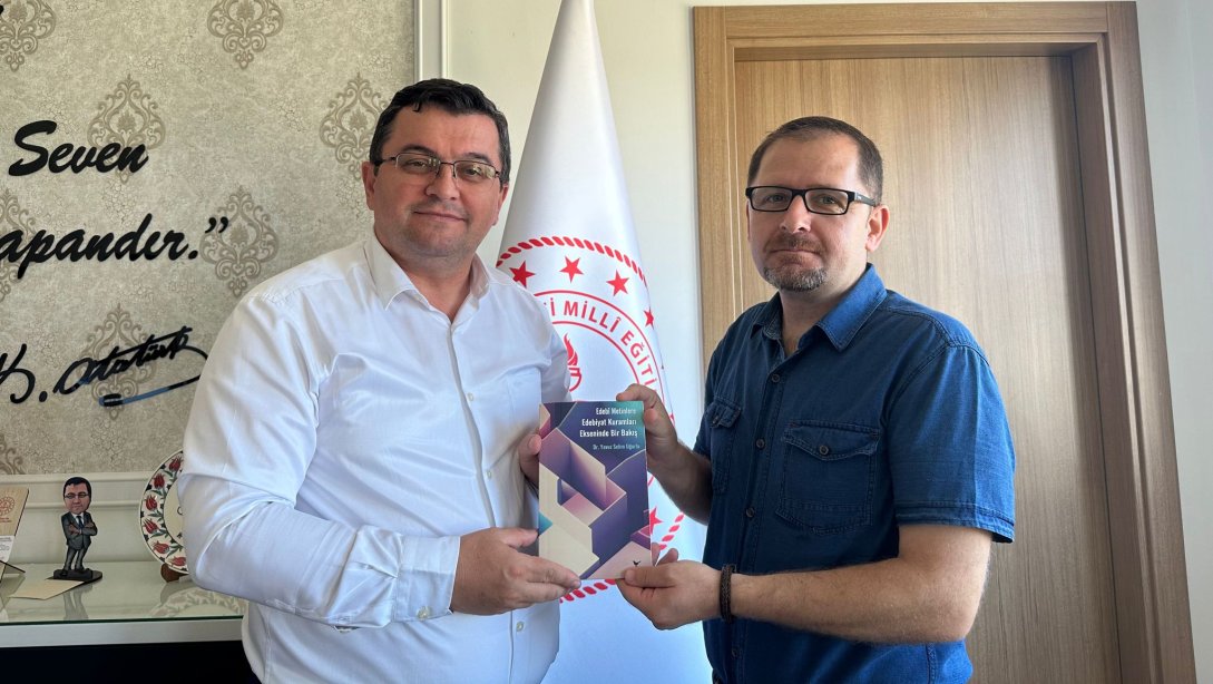 Dr.Yavuz Selim Uğurlu İlçe Milli Eğitim Müdürümüz Onur Bekyürek'i Ziyaret Etti