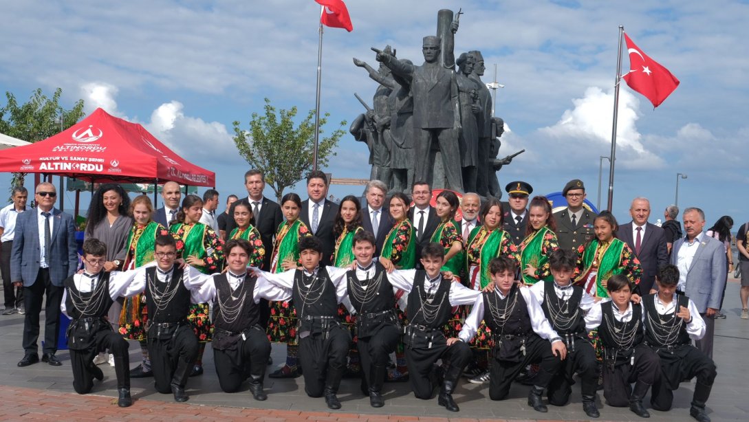 Atatürk'ün İlimizi Ziyaretinin 99. Yıl Dönümü Törenle Kutlandı