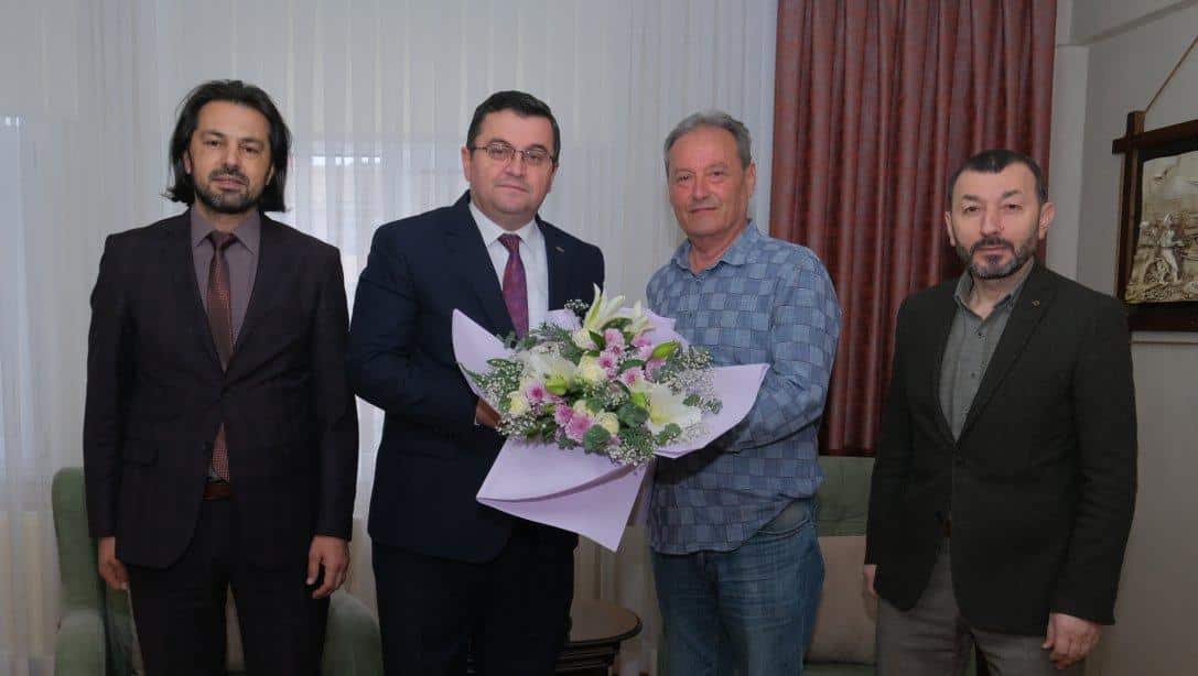 Emekli Öğretmen Orhan Öztürk Ziyaret Edildi