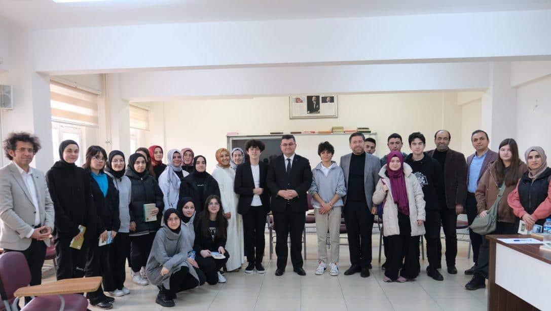 Büyükşehir Belediyesi Ordu Anadolu İmam Hatip Lisesinde KİTAP Müzakeresi Etkinliği