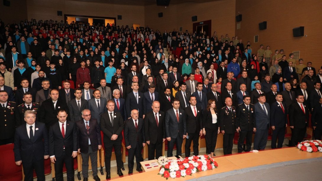 18 Mart Şehitler Günü ve Çanakkale Zaferi'nin 109. Yıl Dönümü Törenlerle Anıldı