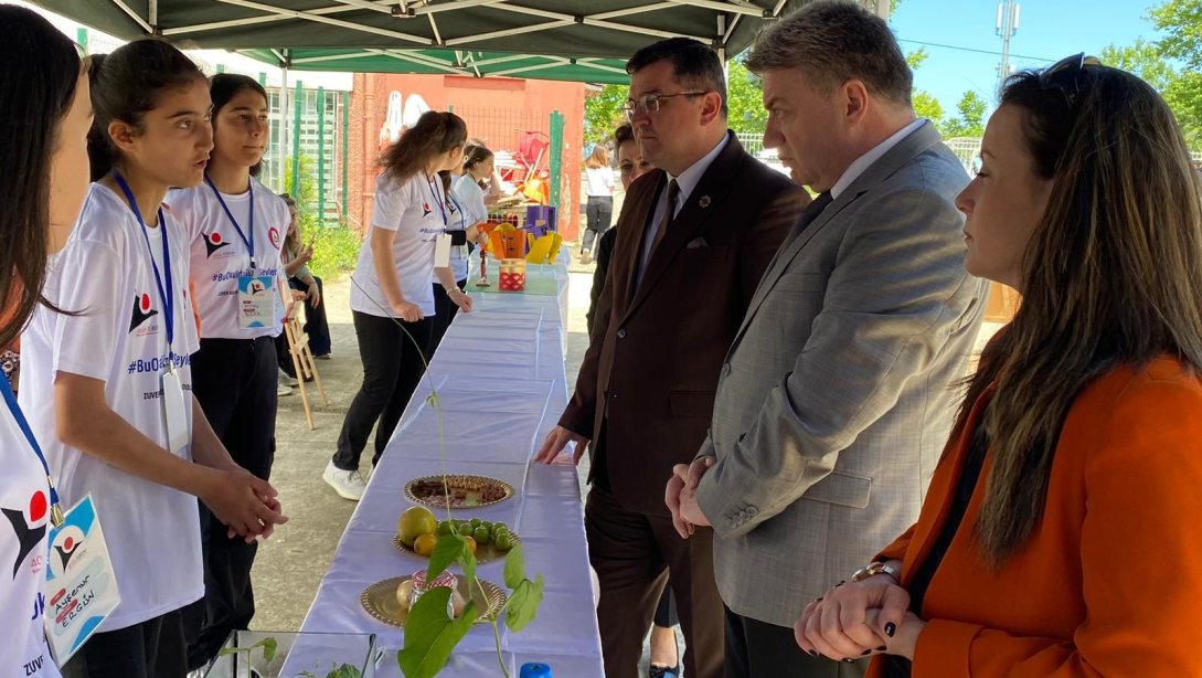 Zuver Kaya Mesleki ve Teknik Anadolu Lisesinde TÜBİTAK 4006 Bilim Şenliği