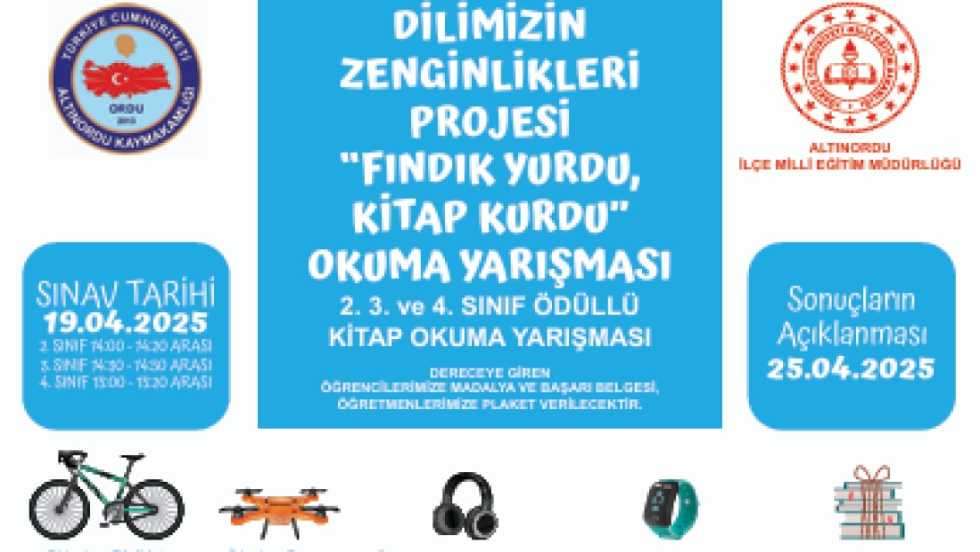 Fındık Yurdu Kitap Kurdu Okuma Yarışması