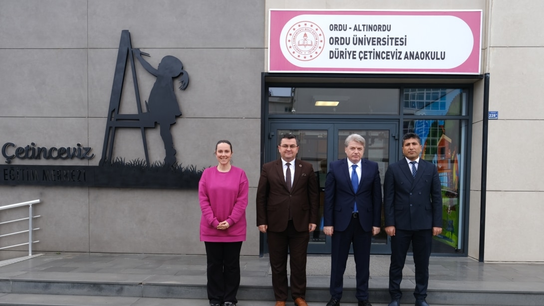 Kaymakamımız Ordu Üniversitesi Düriye Çetinceviz Anaokulunu Ziyaret Etti