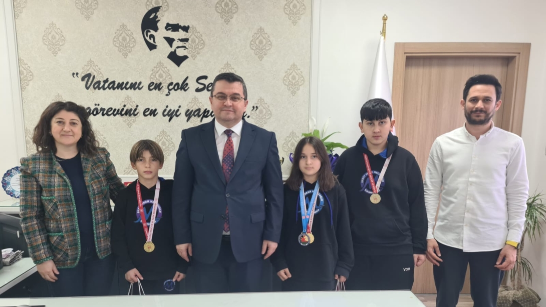 Şehit Okan Melikoğlu Ortaokulu Öğrencilerimizden Wushu Kung Fu'da Üstün Başarı