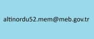 e-Posta Adresimiz